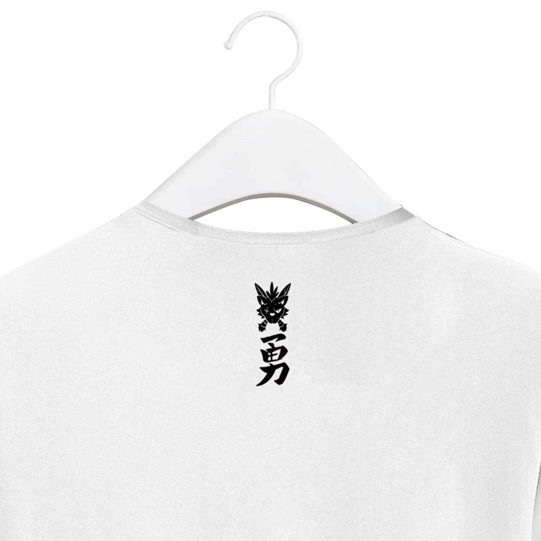 Polera-Final-Fantasy-espalda-Blanca