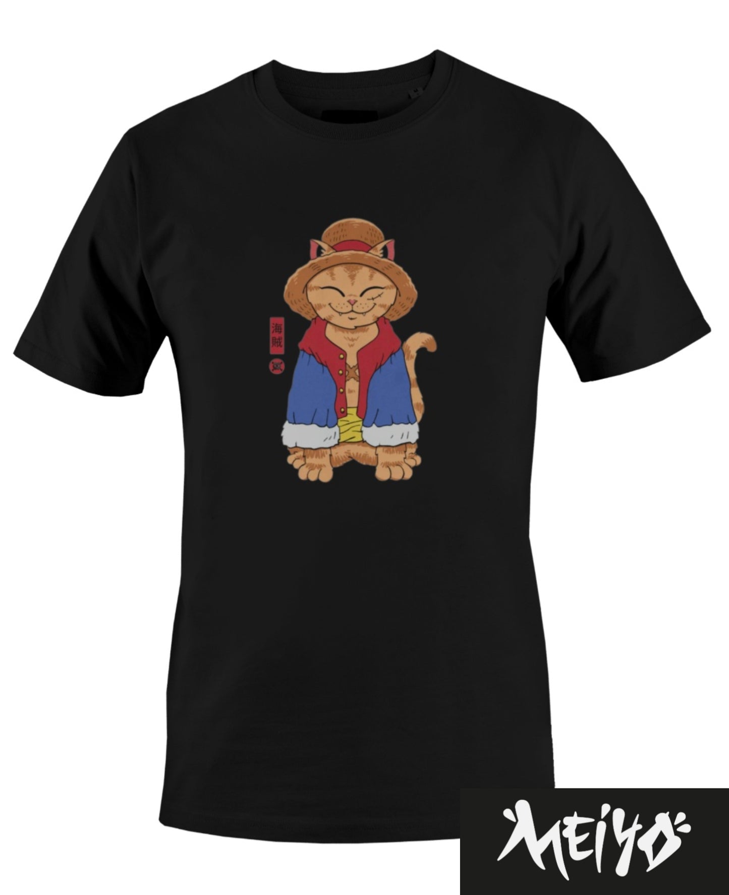 Polera Gato Luffy