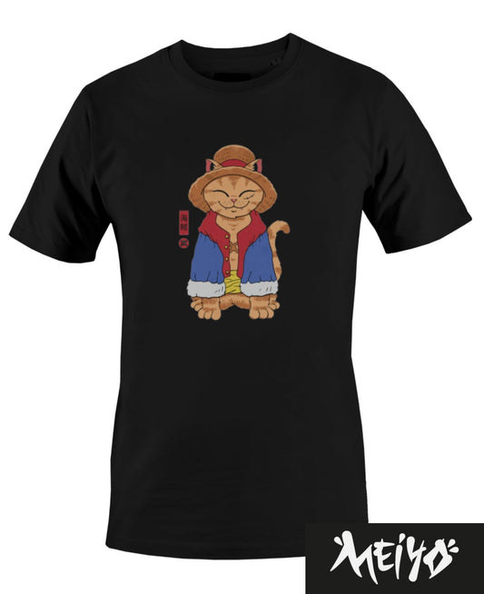 Polera Gato Luffy