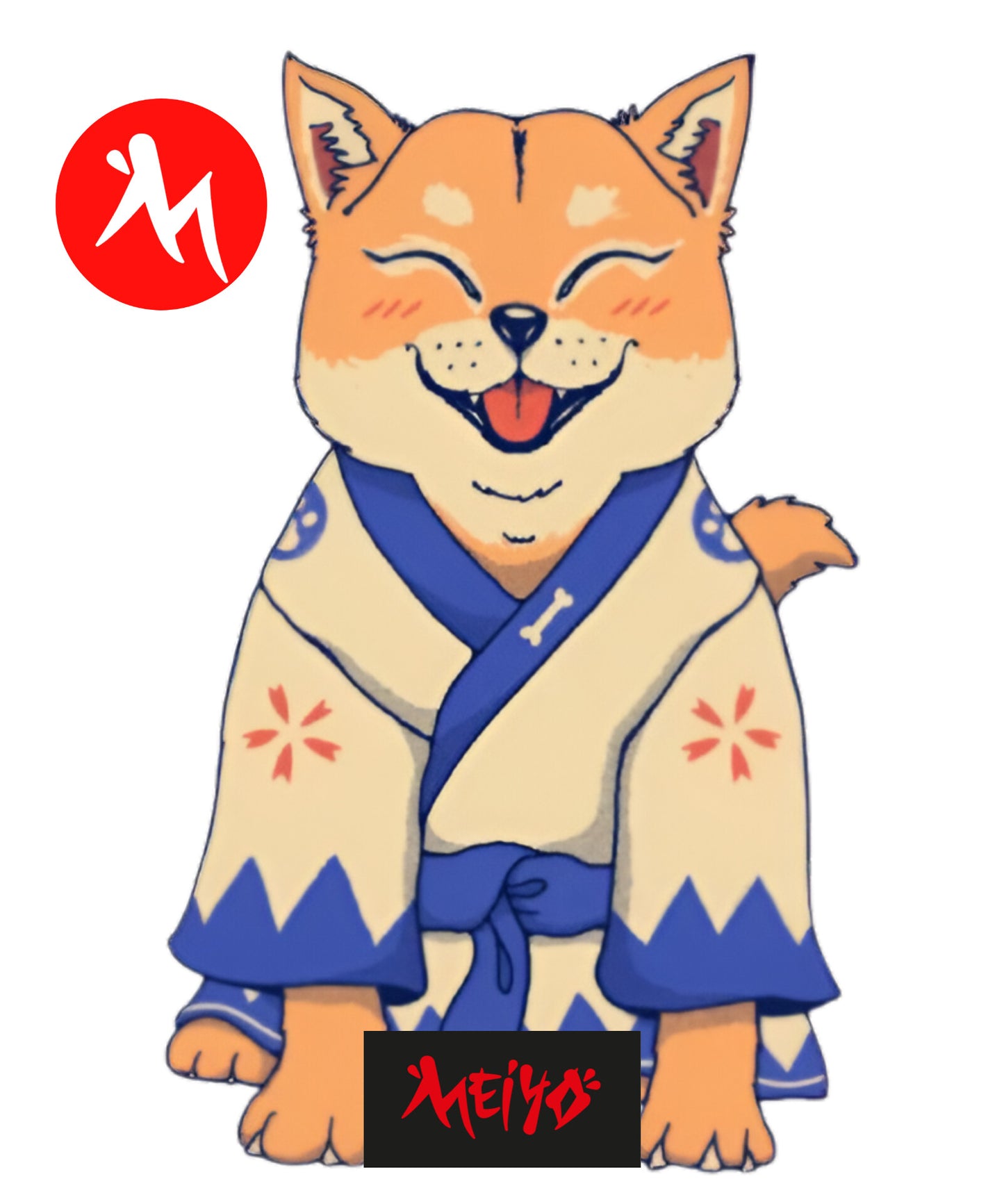 Polera Perro Shiba