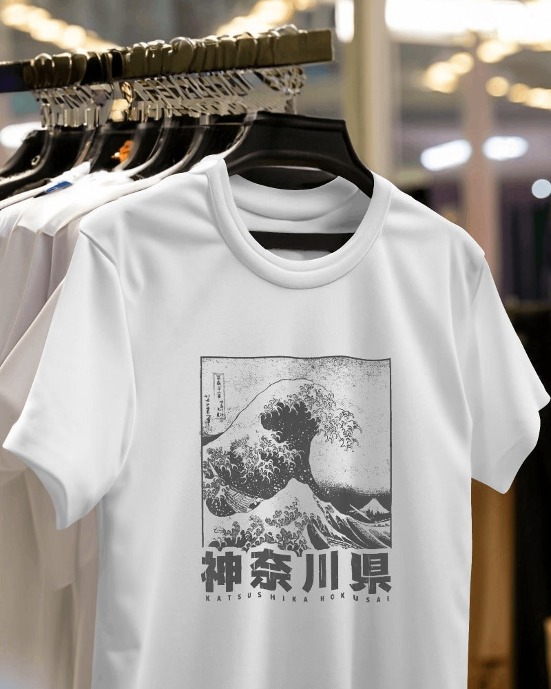 Polera Ola de Kanagawa