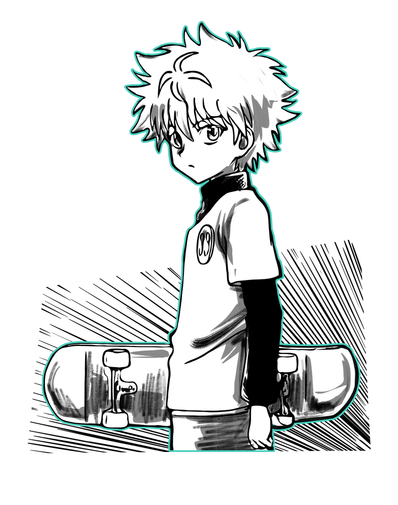 Polera Killua Hunter X