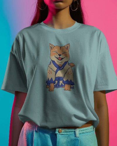 Polera Perro Shiba