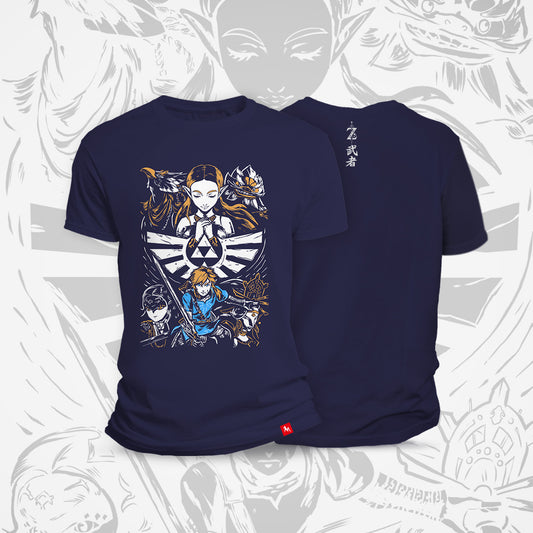 Polera-The-Legend-of-Zelda-Azul-Marino
