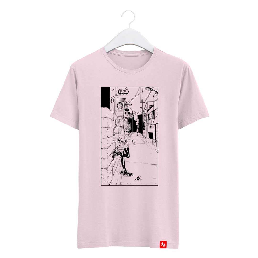 Polera-Viaje-de-Chihiro-Fondo-Rosa